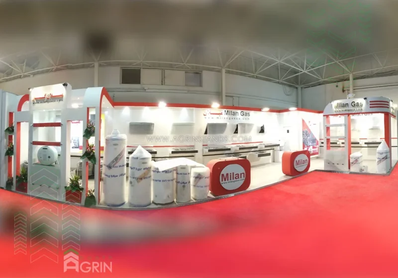 میلان گاز نمایشگاه لوازم خانگی 97