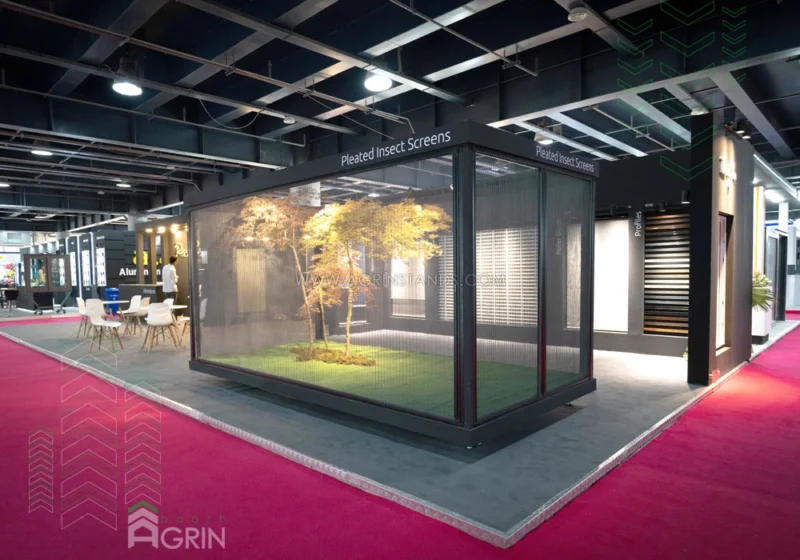 رنگین نمایشگاه در و پنجره 1402