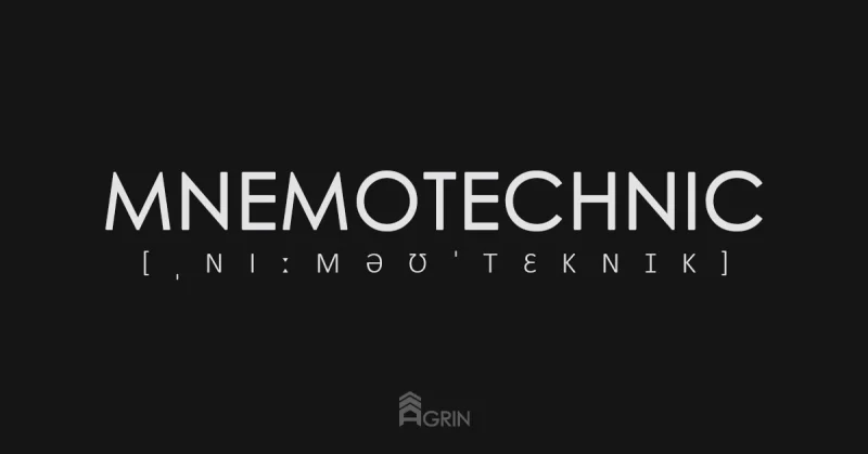 نموتکنیک چیست Mnemotechnic - نمونیک - یادآور حافظه